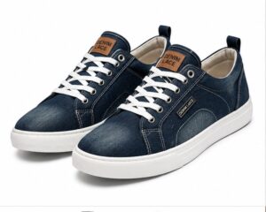 Denim Lace Sneakers